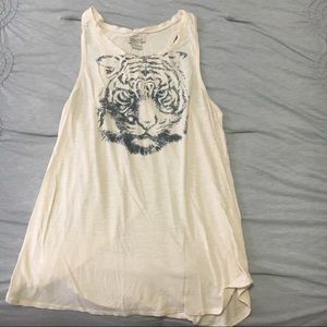 Unique Lucky Brand Tiger Tank Top 🐅
